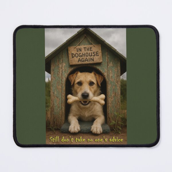 Item preview, Barney's Back in the Dog House designed and sold by Tridentulus.