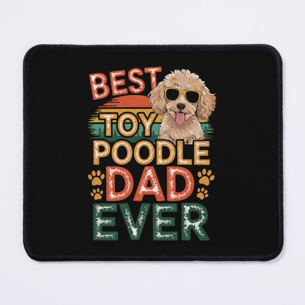 Item preview, Best Toy Poodle Dad Ever Vintage Poodle Dog Father's Day designed and sold by BakeryDozen.
