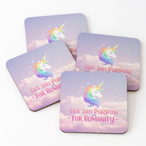 Item preview, silly purpose humanity unicorn design poster designed and sold by anandsiva2703.