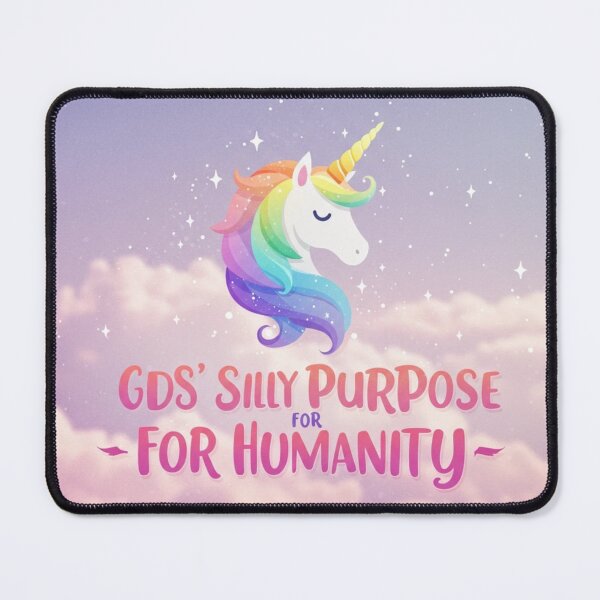 Item preview, silly purpose humanity unicorn design poster designed and sold by anandsiva2703.