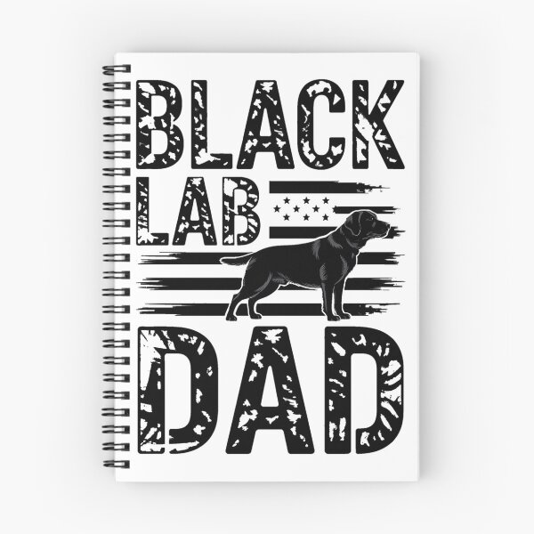 Item preview, Black Lab Dog Lover Patriotic Dad Fathers Day American Flag designed and sold by BakeryDozen.