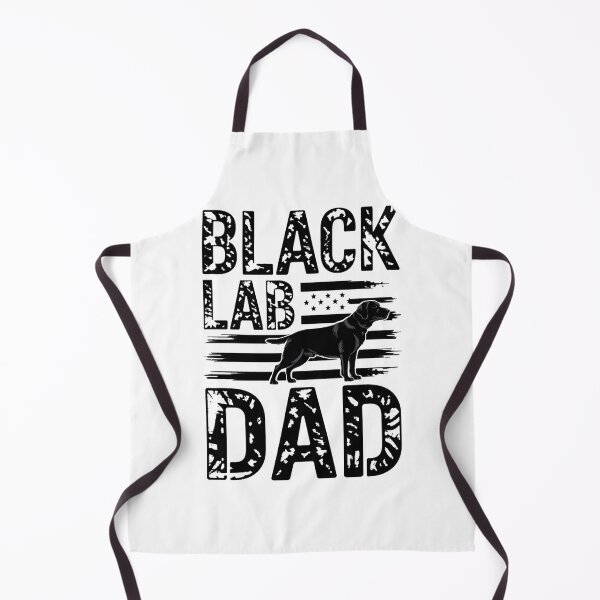 Item preview, Black Lab Dog Lover Patriotic Dad Fathers Day American Flag designed and sold by BakeryDozen.