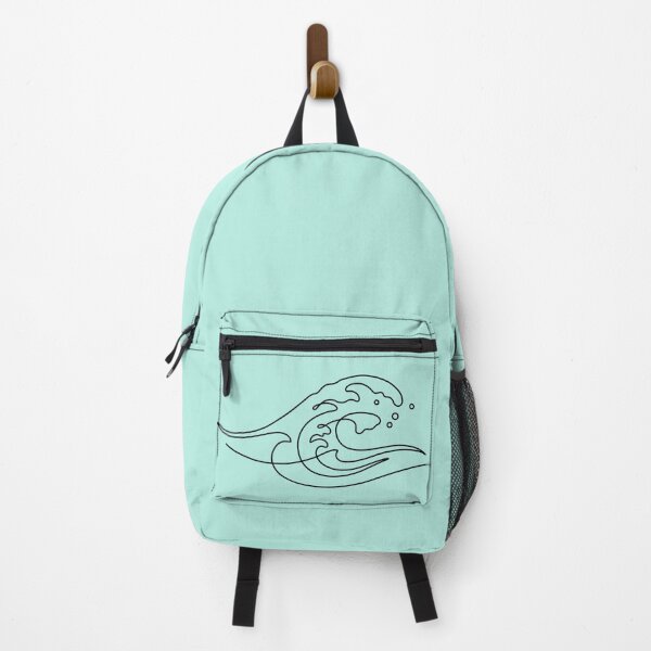 Item preview, Line Art Ocean Wave designed and sold by Claire Hunt Designs.