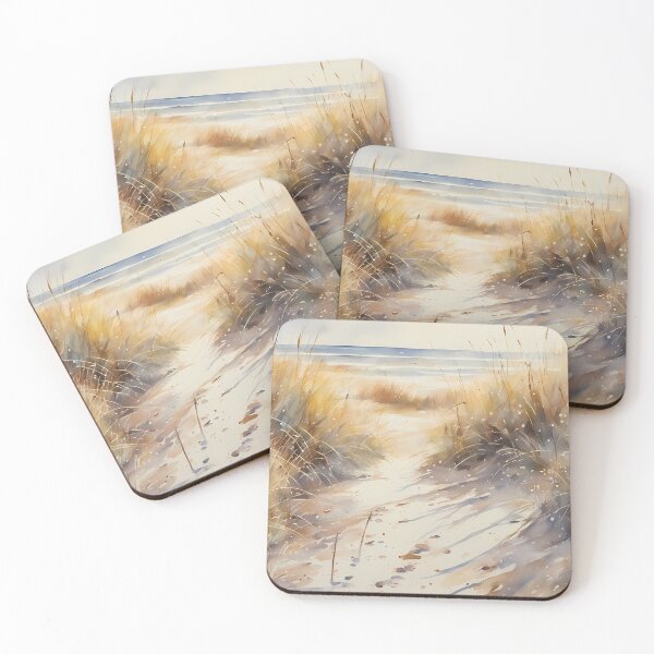 Item preview, Ocean Beach with Reeds designed and sold by CalmnessbyChoice.