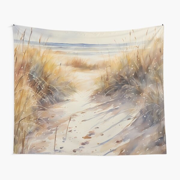 Item preview, Plage de l'océan avec des roseaux designed and sold by BookCovered.