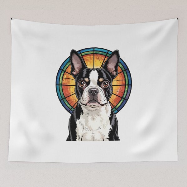 Item preview, Boston Terrier Dog Face Design Vintage For Father's day designed and sold by BakeryDozen.