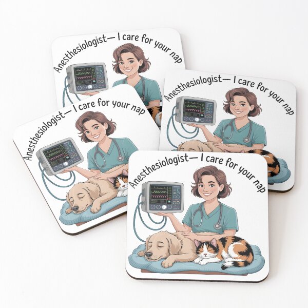 Item preview, Vet life - Anesthesiologist - I care for your nap designed and sold by Bettybee00.
