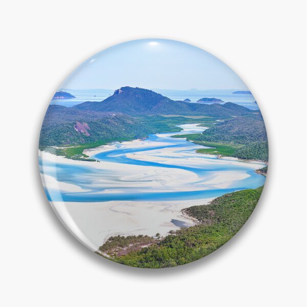 Item preview, Whitehaven Beach Hill Inlet North QLD Airlie Beach Australia designed and sold by Adam Gormley.