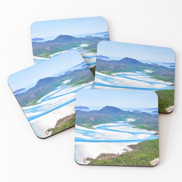 Item preview, Whitehaven Beach Hill Inlet North QLD Airlie Beach Australia designed and sold by Adam Gormley.