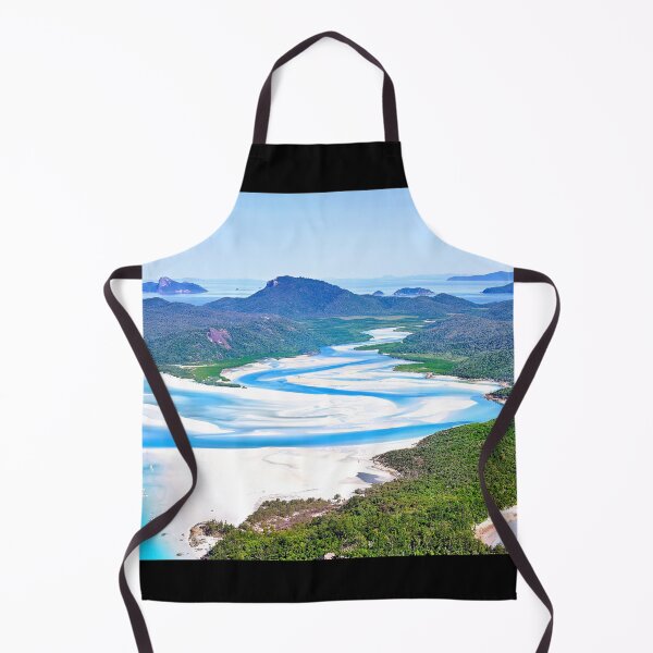 Item preview, Whitehaven Beach Hill Inlet North QLD Airlie Beach Australia designed and sold by Adam Gormley.