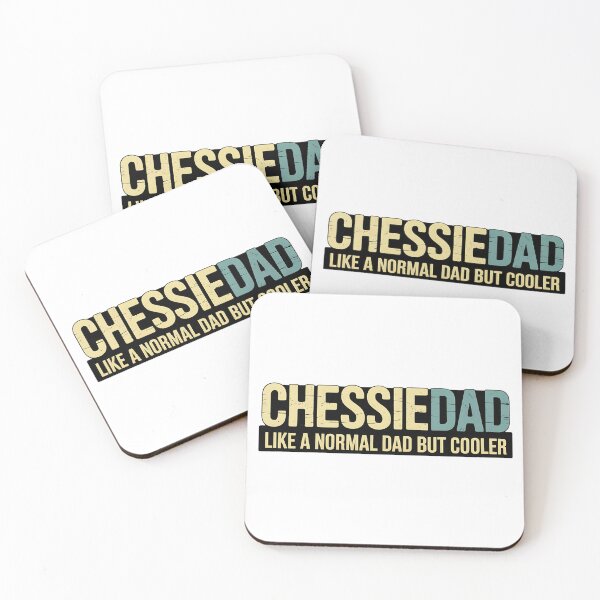Item preview, Chessie Dad Retro Funny Dog Lover Owner Father's Day designed and sold by BakeryDozen.