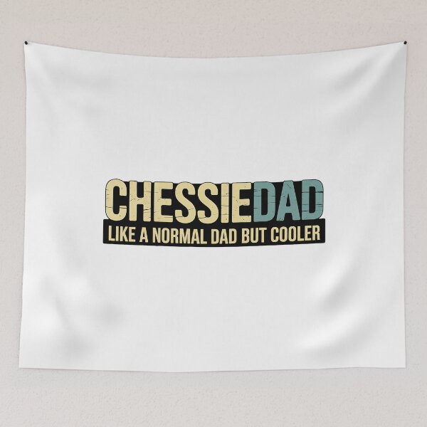 Item preview, Chessie Dad Retro Divertido Amante de los Perros Dueño Día del Padre designed and sold by BakeryDozen.