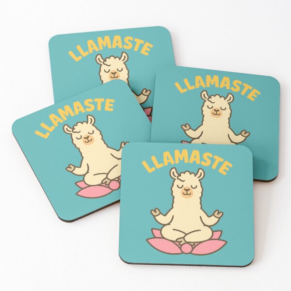 Item preview, Llamaste Yoga Llama Meditation Design designed and sold by The Wonder cabinet.