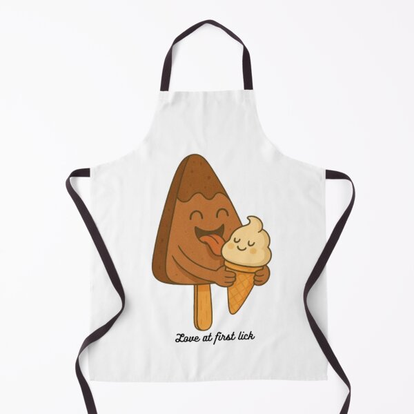 Item preview, Love at First Lick – Cute Ice Cream Design designed and sold by FRACTARA.