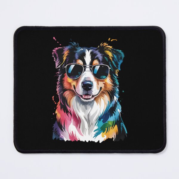 Item preview, Colorful Shetland Sheepdog Face Cute Puppy Dog Lover designed and sold by BakeryDozen.