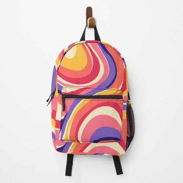 Item preview, line curved colorful pattern design tshirt designed and sold by anandsiva2703.