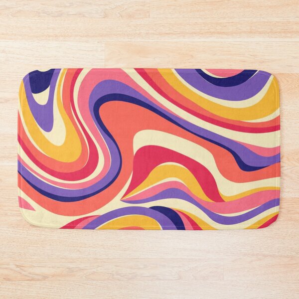 Item preview, line curved colorful pattern design tshirt designed and sold by anandsiva2703.