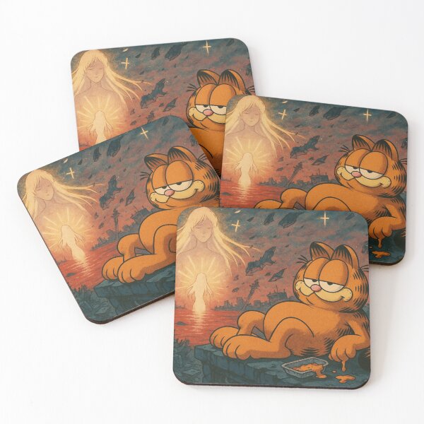 Item preview, Apocalypse Now, Lasagna Later – Anime Parody Cat Art designed and sold by SlopWarehouse.