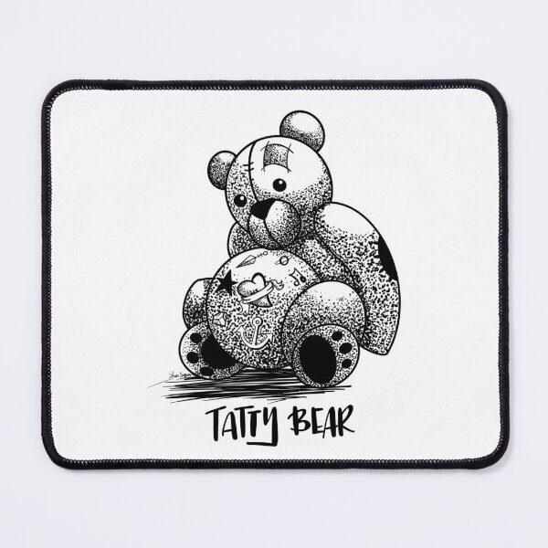 Item preview, Tattoo Bear inked Tatty Bear designed and sold by SharSquaredArt.