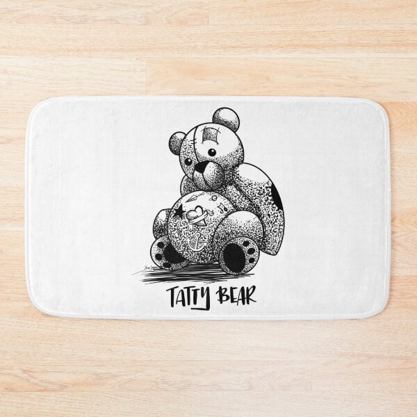 Item preview, Tattoo Bear inked Tatty Bear designed and sold by SharSquaredArt.