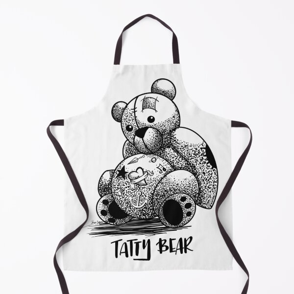 Item preview, Tattoo Bear inked Tatty Bear designed and sold by SharSquaredArt.