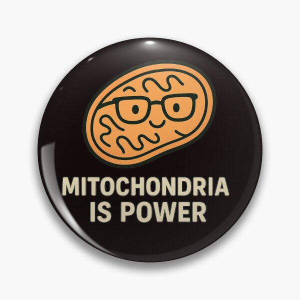Item preview, Mitochondria Is Power – Funny Nerdy Cell Biology Design designed and sold by Tadeusz1.