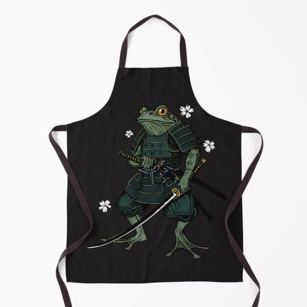 Item preview, Frog Samurai designed and sold by Funny Vintage Stickers And T-Shirts.