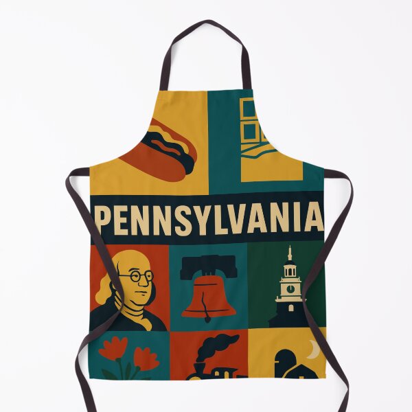 Item preview, Pennsylvania Keystone State Travel Art Style USA America designed and sold by kakarikihill.