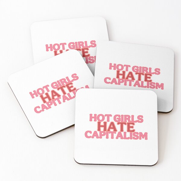 Item preview, HOT GIRLS HATE CAPITALISM designed and sold by KellieSpace.