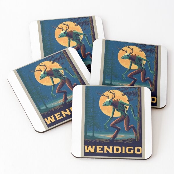 Item preview, Wendigo designed and sold by Woodcut Prints.