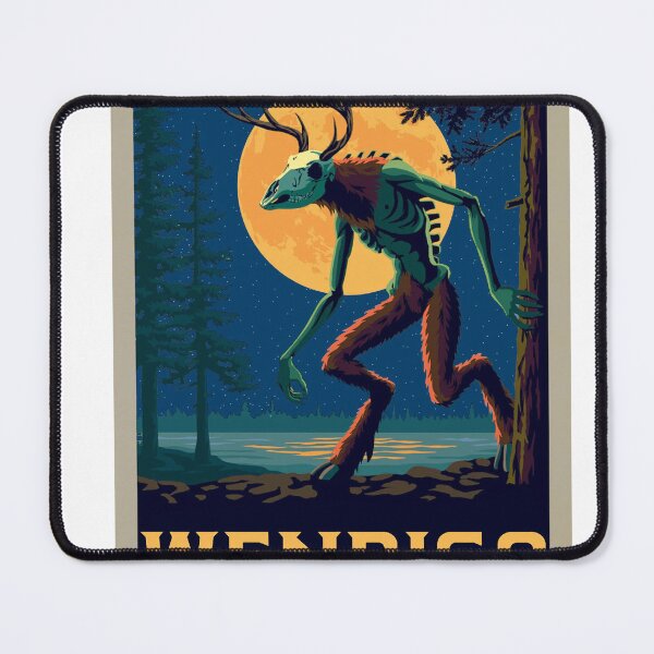Item preview, Wendigo designed and sold by Woodcut Prints.