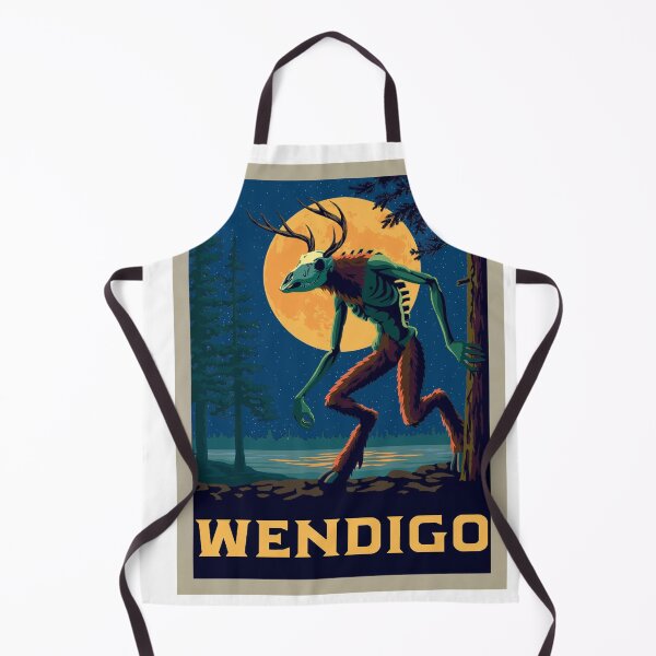 Item preview, Wendigo designed and sold by Woodcut Prints.