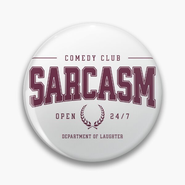 Item preview, Sarcasm & Laughter – Comedy Club Vibes designed and sold by ByZimbo.