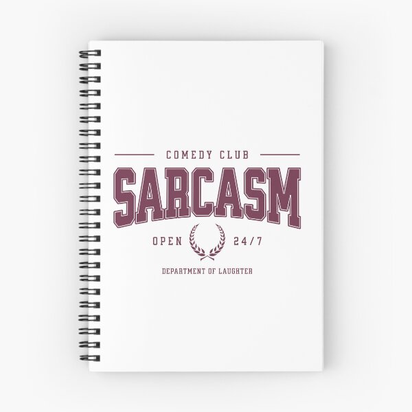 Item preview, Sarcasm & Laughter – Comedy Club Vibes designed and sold by ByZimbo.