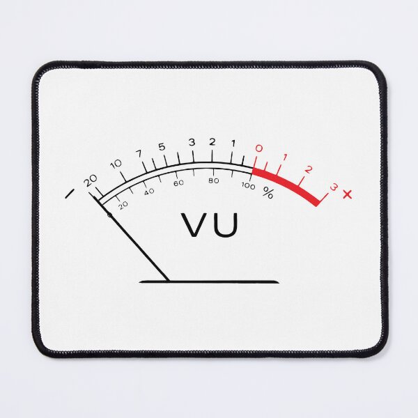 Item preview, Retro VU Meter - Vintage Audio Sound Analog Music designed and sold by Urban-Alien.