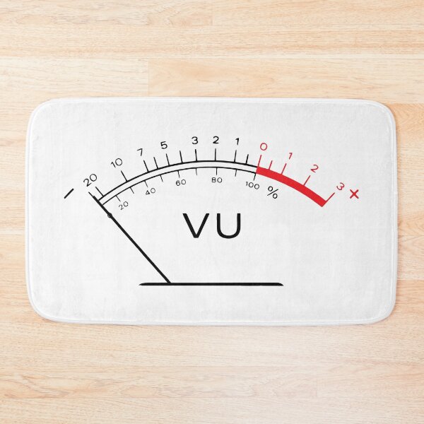 Item preview, Retro VU Meter - Vintage Audio Sound Analog Music designed and sold by Urban-Alien.