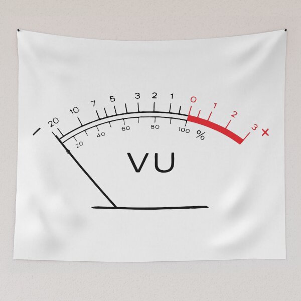 Item preview, Retro VU Meter - Vintage Audio Sound Analog Music designed and sold by Urban-Alien.