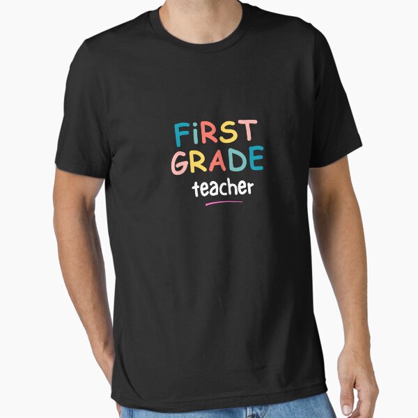 Item preview, First Grade Teacher T-Shirt – Fun and Colorful Design for Elementary Educators designed and sold by FestivityFinds.