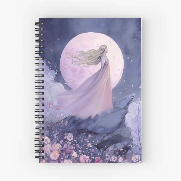 Item preview, Petal Wind - Moonlight series designed and sold by Christina Brunton Art.