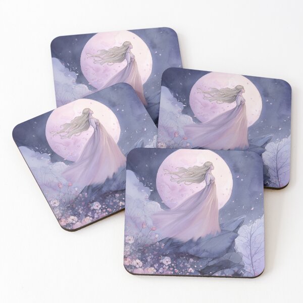 Item preview, Petal Wind - Moonlight series designed and sold by Christina Brunton Art.