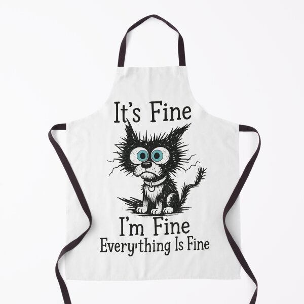 Item preview, It's Fine. I'm Fine. Everything Is Fine – Dog Edition designed and sold by antihero-store.