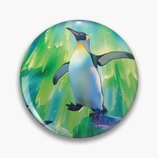 Item preview, Penguins under the Aurora Australis designed and sold by Kererū Brewing.