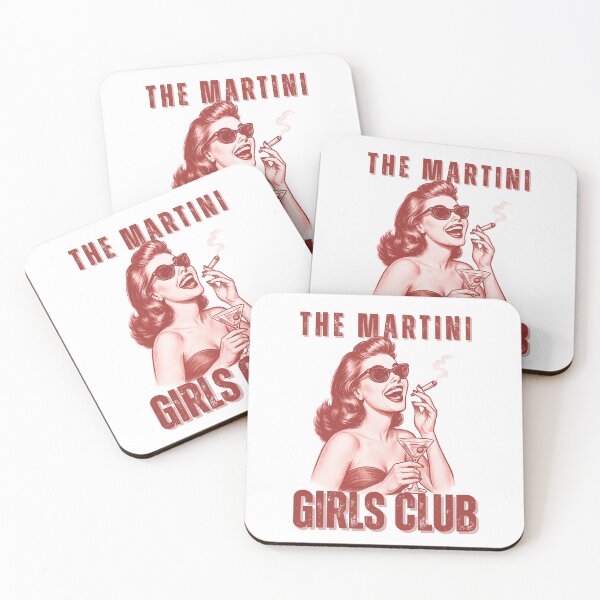 Artikelvorschau, Martini Girls Club – Vintage Pin-Up Art mit Retro-Cocktail-Vibes | Klassisches Glamour-T-Shirt entworfen und verkauft von Thehatinthecat.