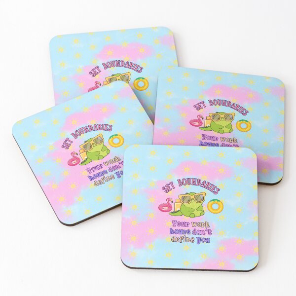 Item preview, Chill Dino | Set Boundaries Motivational Quote designed and sold by MagicContOasis.