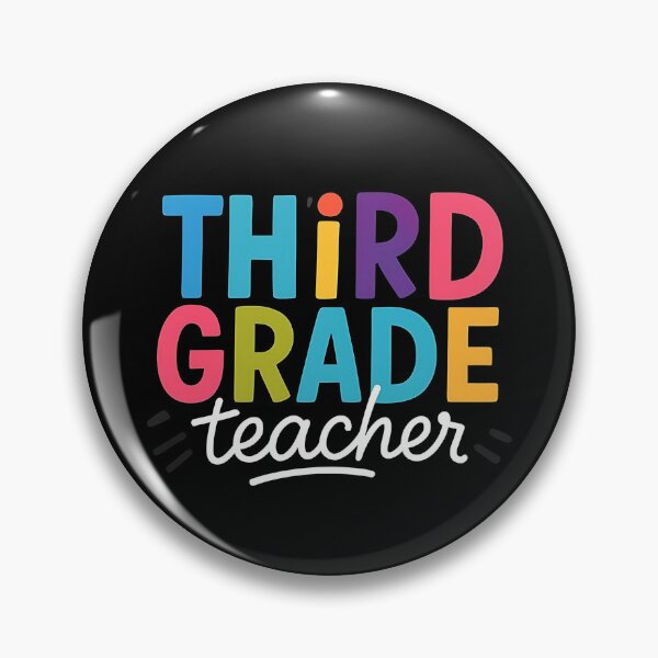Item preview, Vibrant Third Grade Teacher T-Shirt – Colorful Fun Design for Elementary Educators designed and sold by FestivityFinds.