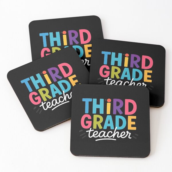 Item preview, Vibrant Third Grade Teacher T-Shirt – Colorful Fun Design for Elementary Educators designed and sold by FestivityFinds.