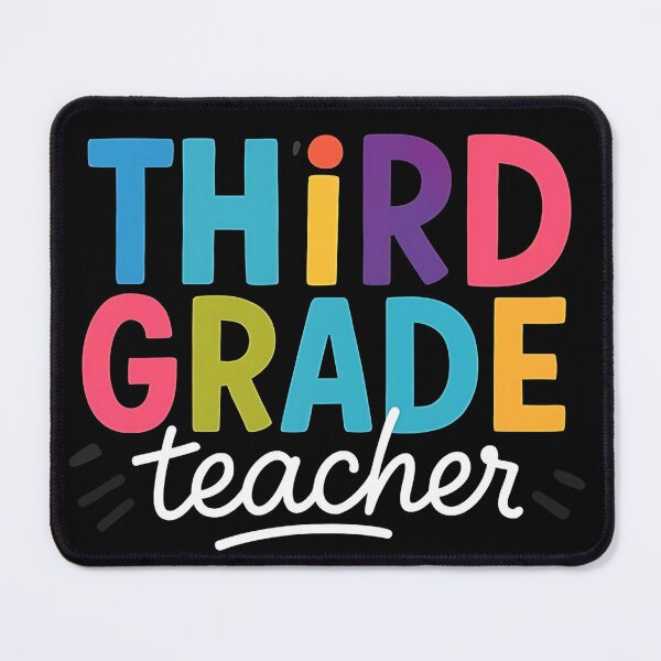Item preview, Vibrant Third Grade Teacher T-Shirt – Colorful Fun Design for Elementary Educators designed and sold by FestivityFinds.