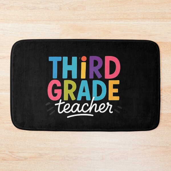 Item preview, Vibrant Third Grade Teacher T-Shirt – Colorful Fun Design for Elementary Educators designed and sold by FestivityFinds.
