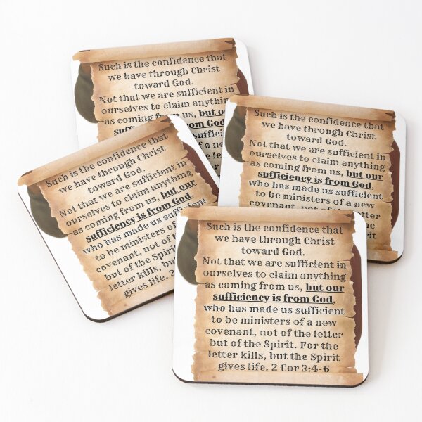 Item preview, 2 Cor 3:4-6 sufficient ministers of a new covenant designed and sold by stella literarium.