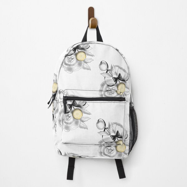 Item preview, Peony Flowers and yellow diamond designed and sold by Hallie Odom.